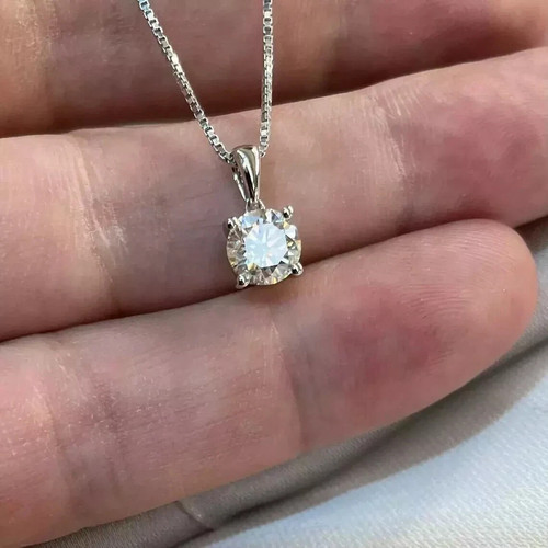 1ct round lab created - 1ct, diamond