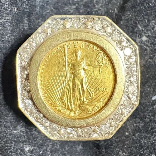 10k yellow gold octagon signet - gold,